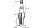 شمع اریدیوم پایه کوتاه ACDELCO - Image 2